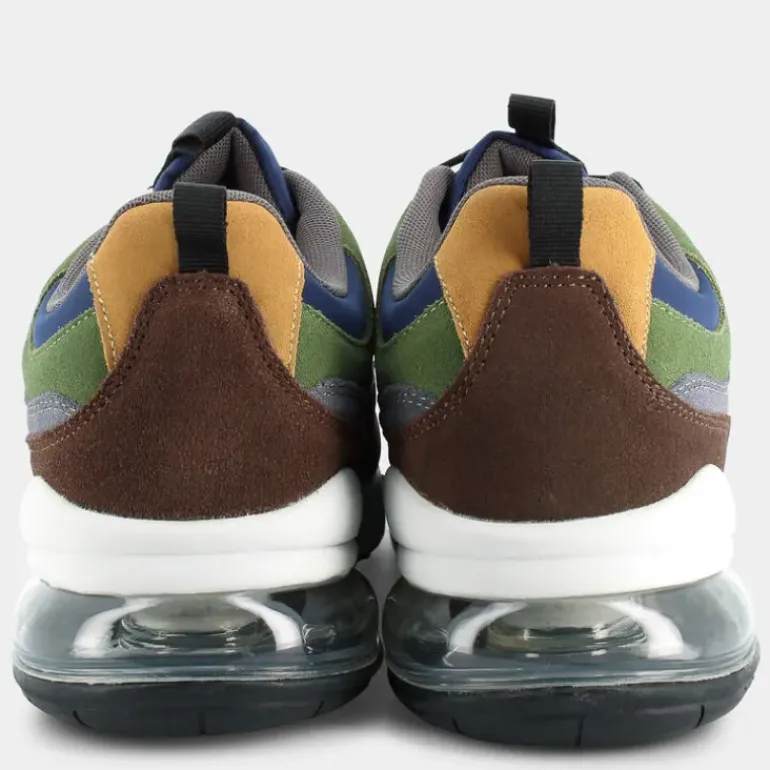CAM- SNEAKERS VERDE/MARRONE/BLU HZ-I23U-05