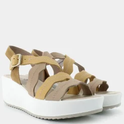 CANDY- SANDALI GIALLO/BEIGE 5668533