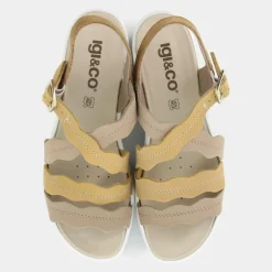 CANDY- SANDALI GIALLO/BEIGE 5668533