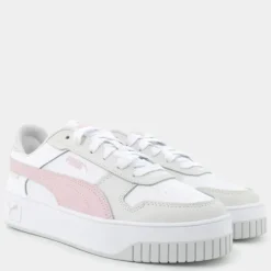 Carina Street- SPORTIVE White-Rose Mauve-Feather Gray 389390