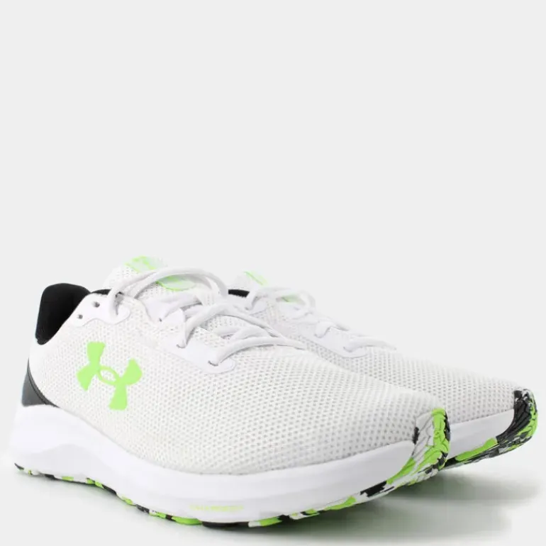 CHARGED PURSUIT 4- SPORTIVE White/Black/Hyper Green 3028254