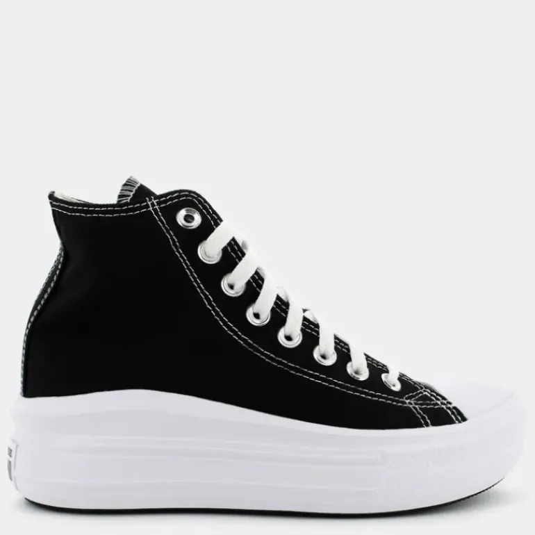 CHUCK TAYLOR MOVE- SPORTIVE BLACK/NATURAL IVORY/WHITE 568497C