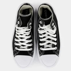 CHUCK TAYLOR MOVE- SPORTIVE BLACK/NATURAL IVORY/WHITE 568497C