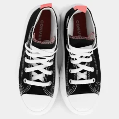 CHUCK TAYLOR MOVE- SPORTIVE NERO/SALE ROSA/BIANCO 371527C