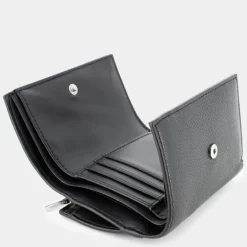 CK PLAQUE- PICCOLA PELLETTERIA BLACK 12834-BEH