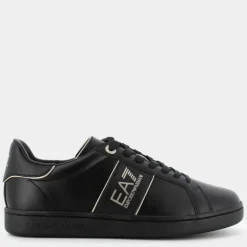 CLASSIC PERF- SNEAKERS TRIPLE BLACK / GOLD X8X102 XK346 M701