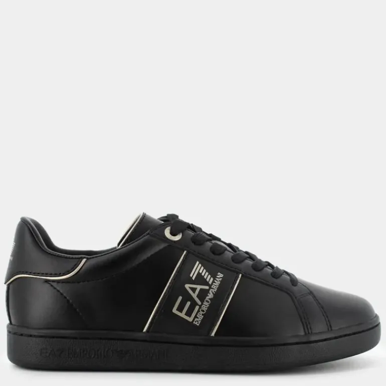 CLASSIC PERF- SNEAKERS TRIPLE BLACK / GOLD X8X102 XK346 M701