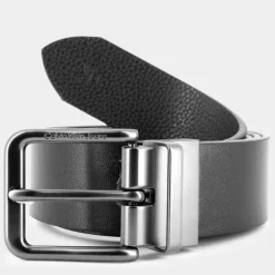 CLASSIC R LTHR- CINTURE 0GS BLACK/BITTER BROWN 11420-0GS