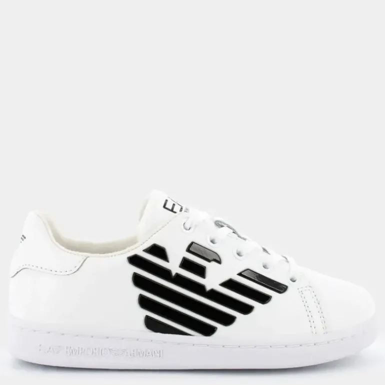 CLASSIC- SNEAKERS BIANCO NERO XSX101 XOT46 Q306