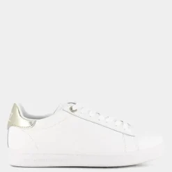 CLASSIC- SNEAKERS WHITE/GOLD X8X001