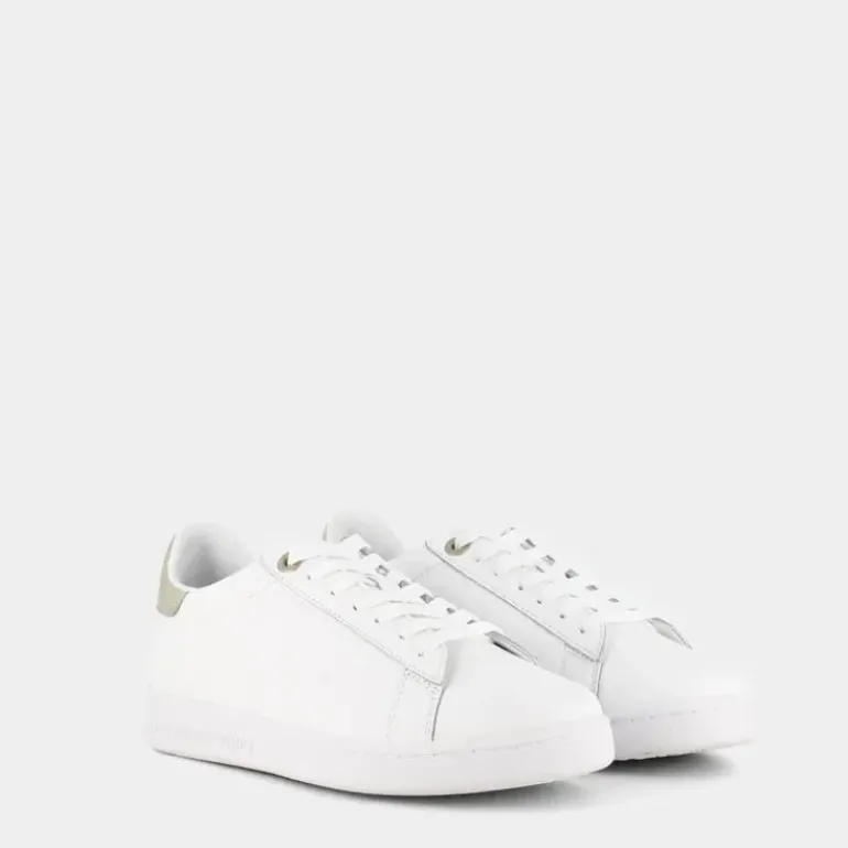 CLASSIC- SNEAKERS WHITE/GOLD X8X001