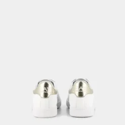 CLASSIC- SNEAKERS WHITE/GOLD X8X001