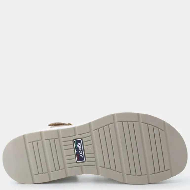 CLEA- SANDALI PLATINO/BEIGE 7667100