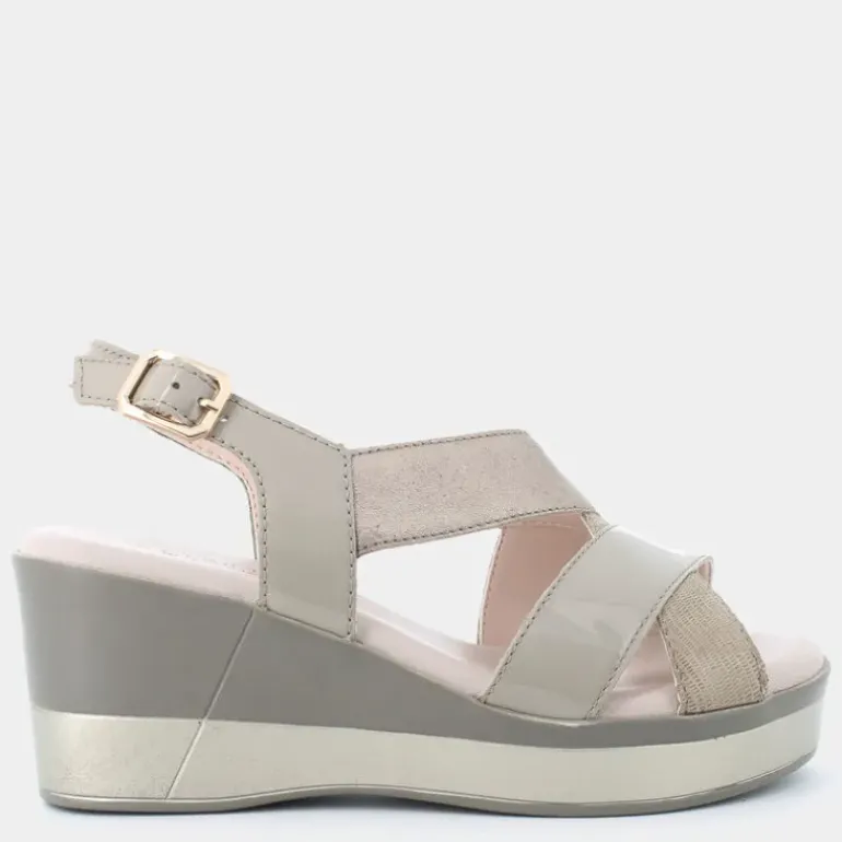 CLELIA- SANDALI SABBIA WR-E25D-15