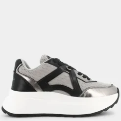 CLOTILDE- SNEAKERS GUN METAL F3COZY05