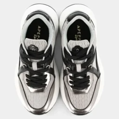 CLOTILDE- SNEAKERS GUN METAL F3COZY05