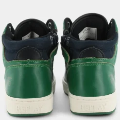 COBRA 6 BOY- SNEAKERS NAVY GREEN OFF WHITE JZ190042S