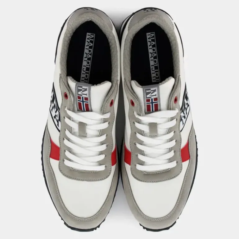 COSMOS- SNEAKERS WHITE/NAVY/RED NP0A4HL5CO