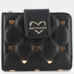 CUORE9- PICCOLA PELLETTERIA NERO 2497