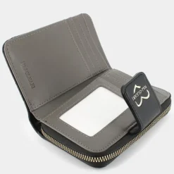 CUORE9- PICCOLA PELLETTERIA NERO 2491