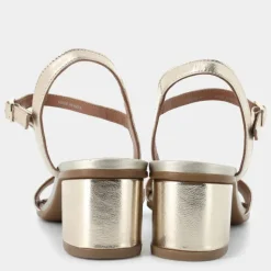 D AURELY 50 B- SANDALI LT GOLD D25RXB000Y2C2012
