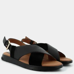 D DANDRA B- SANDALI NERO D45NNB05422C9999
