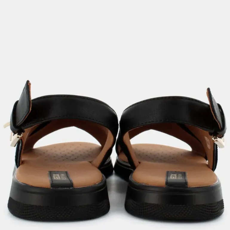 D DANDRA B- SANDALI NERO D45NNB05422C9999