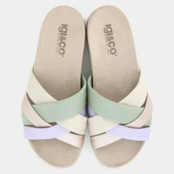 DELIA- SANDALI SABBIA/SALVIA 7669011