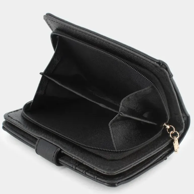 DELRAY- PICCOLA PELLETTERIA NERO 502-008A