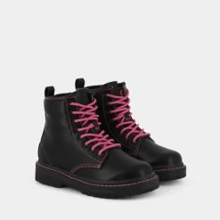 DORIS- SCARPONCINI E STIVALETTI NERO/FUXIA LKHG5550