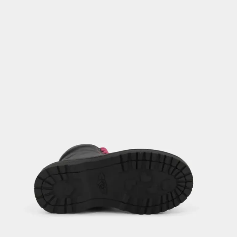 DORIS- SCARPONCINI E STIVALETTI NERO/FUXIA LKHG5550