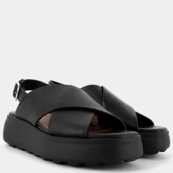 D SPHERICA EC4.1 S A- SANDALI NERO D45D4A00085C9999