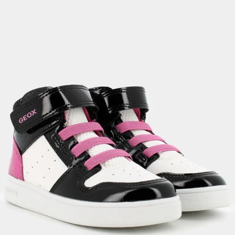 ECLYPER- PRIMI PASSI BIANCO NERO ROSA B465MA0BCKCC0404
