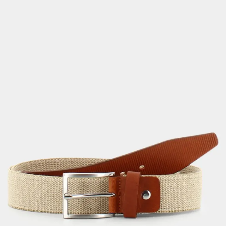 ELASTIC- CINTURE GREZZO/CUOIO CB-E25-200