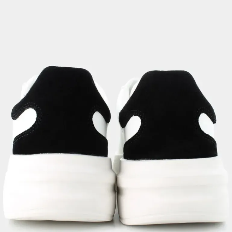 ELBINA- SNEAKERS WHITE BLACK FLJELB