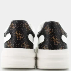 ELBINA- SNEAKERS WHITE BROWN FLJELB