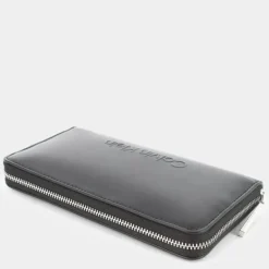 EMBOSSED- PICCOLA PELLETTERIA BLACK 12439-BEH