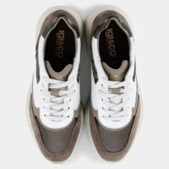ENOLA- SNEAKERS BIANCO-FANGO 6676544
