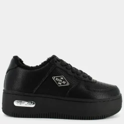 EPIC HIGH FUR- SNEAKERS BLACK RZ5O0008S