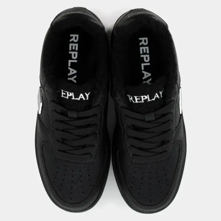 EPIC HIGH FUR- SNEAKERS BLACK RZ5O0008S