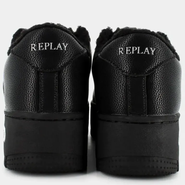EPIC HIGH FUR- SNEAKERS BLACK RZ5O0008S