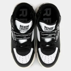 EPIC JR MID BOY 4- SNEAKERS BLACK WHITE JZ430019S