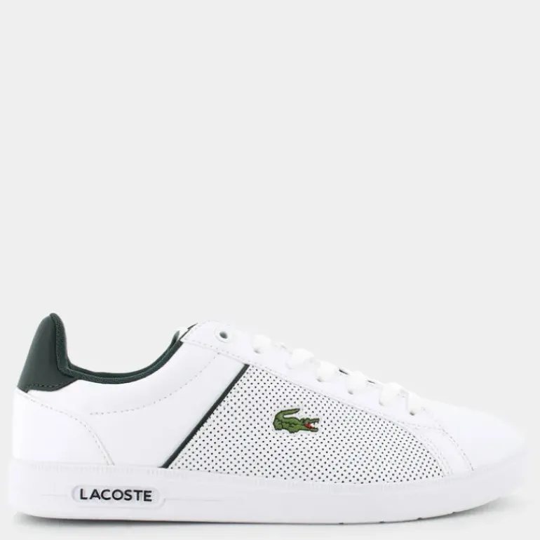 EURO BASE- SPORTIVE WHT/DK GRN I03082
