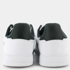 EURO BASE- SPORTIVE WHT/DK GRN 48SMA0113