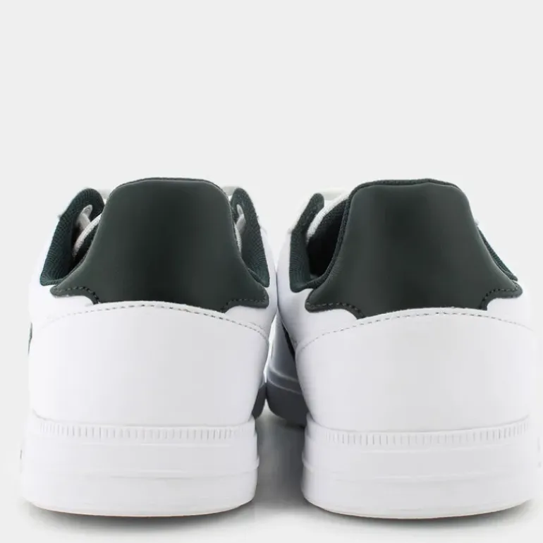 EURO BASE- SPORTIVE WHT/DK GRN 48SMA0113