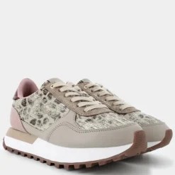 EVELYN 820- SNEAKERS BEIGE/MACULATO 4F4721
