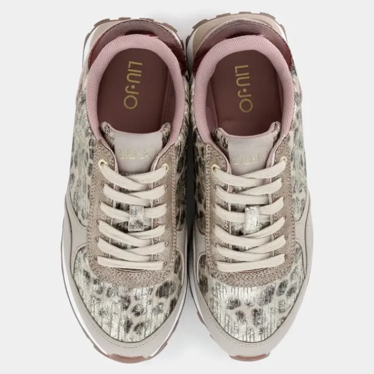 EVELYN 820- SNEAKERS BEIGE/MACULATO 4F4721