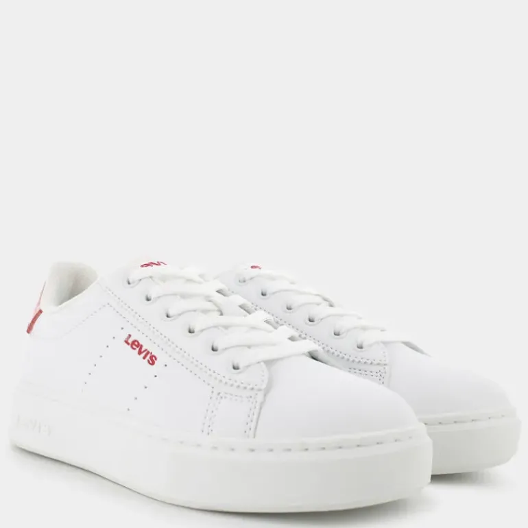 EVELYN- SNEAKERS WHITE RED BANDANA VEVE0002S