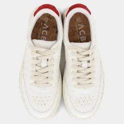 EVERGREEN ALL OVER- SNEAKERS WHITERED SHACBEAO205