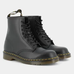 1460 8 EYE BOOT BLACK SMOOTH- SCARPONCINI BLACK 1460